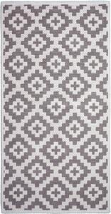 Béžový bavlněný koberec Vitaus Art, 80 x 150 cm