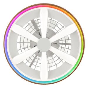 Brilliant - LED RGBW Stmívatelný stropní ventilátor GAIANO LED/24W/230V + DO