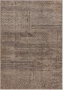 Breno Kusový koberec AMARNA 44002/E7CS, 80x120 cm, Vícebarevné/Hnědá