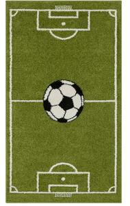 Breno Kusový koberec FUNKY TOP HOP Kiwi, 80x120 cm, Vícebarevné/Zelená