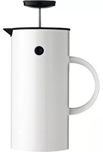 EM 77 French press konvice, objem: 1,00 litru, výška: 210 mm, délka: 105 mm, bílá