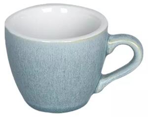 Egg Mokka šálek, objem: 0,08 litru, výška: 55 mm, průměr: 85 mm, ledovcově modrá
