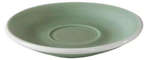 Egg Kávový podšálek, výška: 25 mm, průměr: 145 mm, smaragdově zelená