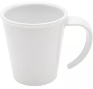 Hrnek na kávu plast Ornamin 350 ml, bílý