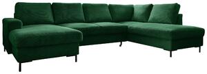 SEDACÍ SOUPRAVA, textil, smaragdově zelená MID.YOU - Sedací soupravy, Online Only