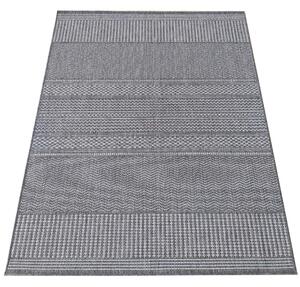 Makro Abra Kusový koberec Sisalový PATIO 12 Venkovní Vnitřní šedý Rozměr: 80x150 cm