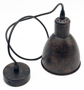 Brilagi - LED Lustr na lanku RIDDY 1xE27/60W/230V měděná/patina