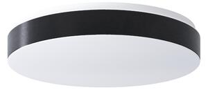 OS DEL52593 DELIA C2 stropní/nástěnné plastové svítidlo bílá / černá IP54 2x25W E27 HF - OSMONT