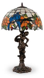 Brilagi - Tiffany vitrážová stolní lampa JUNGLE 1xE27/60W/230V