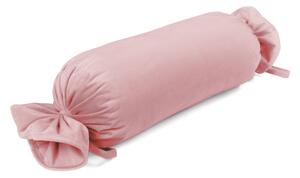 Biante Sametový polštář válec bonbon Velvet Premium SVP-033 Starorůžový 15x40 cm