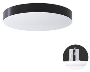 OS DEL69338 DELIA CV2 stropní/nástěnné plastové polovestavné svítidlo bílá / bílo - černá IP44 3000 K 33W LED DALI (původní kód OS 69338) - OSMONT
