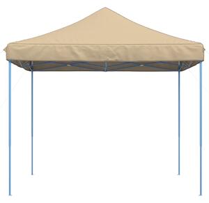 Skládací party stan pop-up béžový 292 x 292 x 315 cm