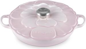 Hrnec Gourmet květ 26 cm světle růžový