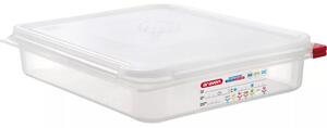 ARAVEN Gastronádoba s víkem GN 1/2, PP, hloubka: 65 mm, objem: 4 L, hermetická