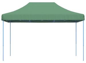 Skládací party stan pop-up zelený 410 x 279 x 315 cm