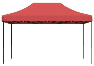 Skládací party stan pop-up vínový 440 x 292 x 315 cm