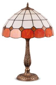 Brilagi - Tiffany vitrážová stolní lampa SIENNA 2xE27/60W/230V