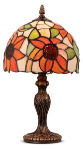 Brilagi - Tiffany vitrážová stolní lampa SUNFLOWER 1xE27/60W/230V