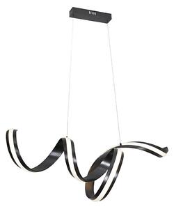 LED Lustr na lanku AREZIA LED/42W/230V černá