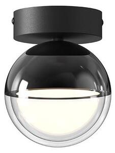 LED Stropní svítidlo ZIREA LED/7W/230V pr. 12 cm černá