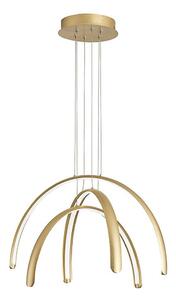 LED Lustr na lanku MEGAN LED/41W/230V zlatá