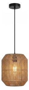 Aigostar - Lustr na lanku 1xE27/60W/230V béžová pr. 23 cm