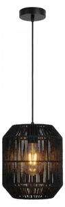 Aigostar - Lustr na lanku 1xE27/60W/230V černá pr. 23 cm