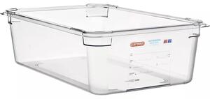 ARAVEN Gastronádoba GN 1/1, polykarbonát, integrovaný štítek, hloubka: 150 mm, objem: 19,6 L