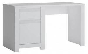 Obdélníkový psací stůl Meble Wójcik 130 x 60 x 75 cm bílý