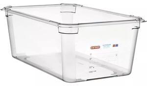 ARAVEN Gastronádoba GN 1/1, polykarbonát, integrovaný štítek, hloubka: 200 mm, objem: 26,1 L