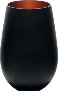 Sklenice Stölzle Elements 465 ml, černá/bronzová (6 ks)