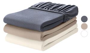 Livarno® Žerzejové napínací prostěradlo, 90–100 x 200 cm (100399792)