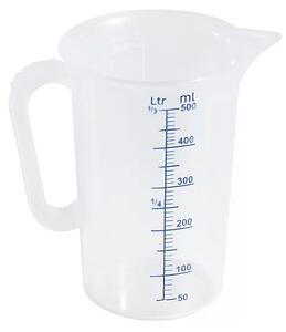 CONTACTO Odměrka, objem: 5,00 litru, výška: 260 mm, průměr: 200 mm, tloušťka: 19 mm