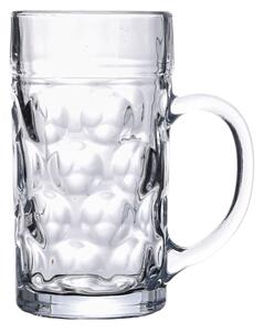 Sklenice na pivo s uchem 6 ks 1 000 ml