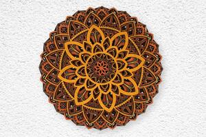 Mandala Květ Velikost: 30 cm, Tip: 1