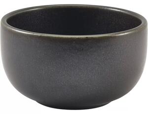 GENWARE Miska porcelánová, výška: 75 mm, průměr: 124 mm, černá