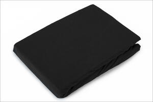 Glamonde napínací prostěradlo Schwarz 140×200 cm