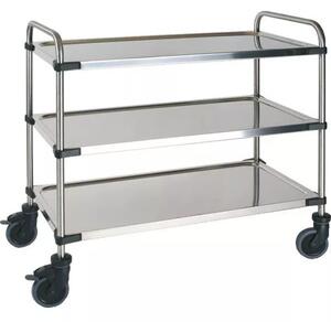 Rieber Servírovací vozík nerez Rieber SW-850 RL-3V