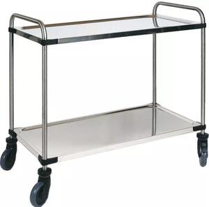 Servírovací vozík nerez Rieber SW-850 RL-2V