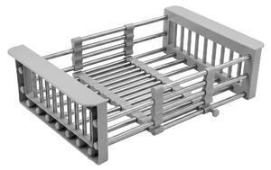 Teleskopický odkapávač na dřez REA P14487A Grey