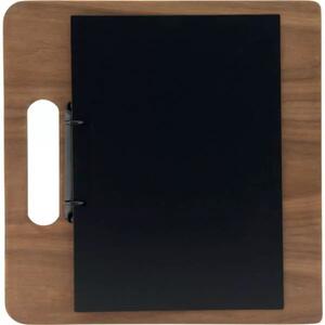 Kroužkový pořadač na menu Securit Walnut Range A4, dřevěný