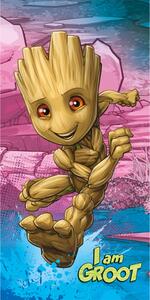 Dětská osuška 70 × 140 cm ‒ Groot "I am groot"