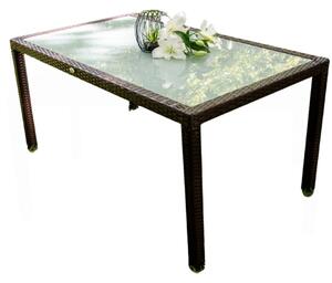 Bello Giardino Zahradní stůl Laurin tmavě hnědý