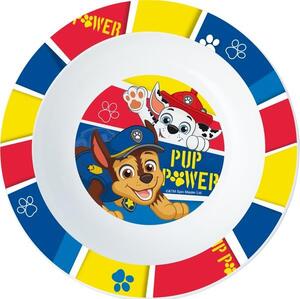 Stor Plastová miska Paw Patrol 16cm modrá