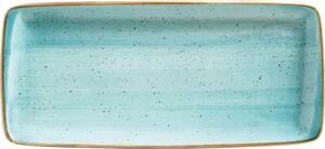 Talíř obdélníkový Bonna Aura Aqua 34x16 cm (12 ks)