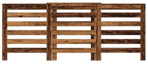 Kryt na radiátor old wood 205 x 21,5 x 83,5 cm kompozitní dřevo
