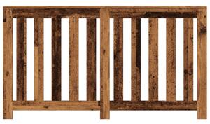 Kryt na radiátor old wood 149 x 20 x 82 cm kompozitní dřevo