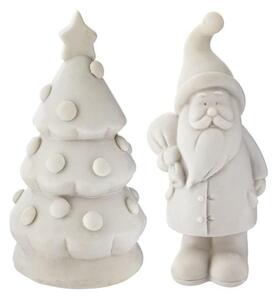 RMS Figurka vymaluj si sám Santa/strom 23 cm, 2ASS