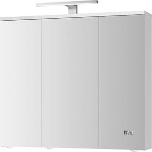 Camargue Zrcadlová skříňka s LED osvětlením Time, 72,2 × 68,2 × 19,5 cm, bílá