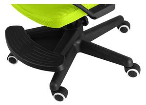 Dětská kancelářská židle NEOSEAT MONKEY černo-reflexní zelená